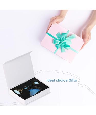 Znesd Jade Roller & Gua Sha Set for Face & Body - Skin Massager for Muscle Relaxing, Fine Lines & Wrinkles - Facial Beauty Tools - Buy Online on GoSupps.com
