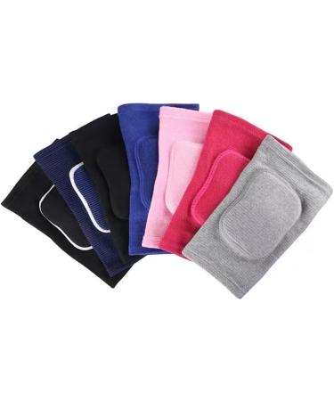 MINILUJIA Kids Knee Brace Pad 2PCS Pair Pink X-Small - Non-Slip Sponge Sleeves, Breathable & Flexible Children Knee Support - Buy Online on GoSupps.com
