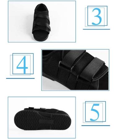 Medical Grade Post-Op Heel Weight Bearing Shoe - Orthopedic Sandal for Arthritis, Diabetic, Edema - Men/Women ML (30x11 cm) - Buy Online on GoSupps.com