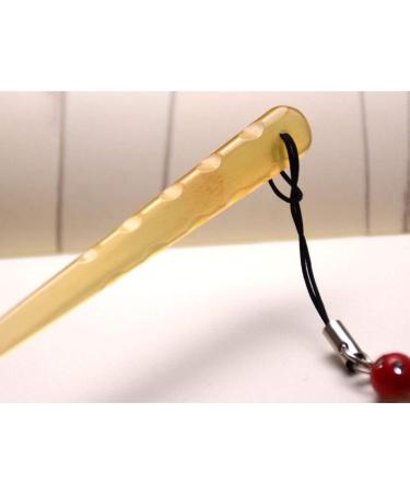 Linshing Ear Pick Horn Spoon Sanitary Tool Personal Earwax Removal Care Soft Elastic (Short) (A) - Buy Online on GoSupps.com