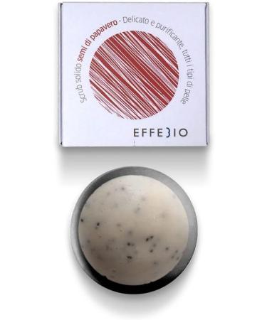 Solid Poppy Seed Scrub - Organic and Vegan - 100% Natural Made in Italy - Regenerating Care - Buy Online on GoSupps.com