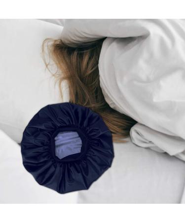 6-Piece Satin Silk Bonnet Set for Women - Soft Sleep Cap with Wide Elastic Band (Black, Silver, Red, Blue, Purple, Dark Blue) - Buy Online on GoSupps.com