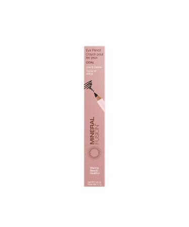 Mineral Fusion Eye Pencil Coal - 0.04 oz | Natural, Long-Lasting Eyeliner - Buy Online on GoSupps.com