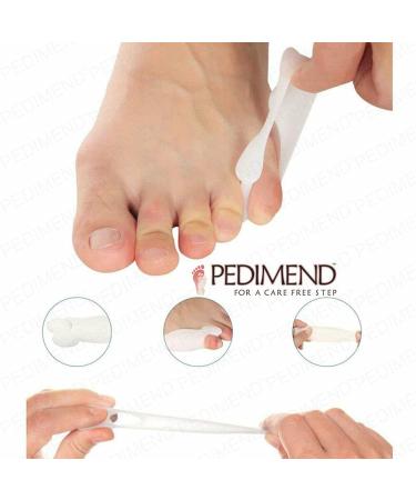 Buy Pedimend Silicone Gel Pinky Foot Alignment Separator | 6 Pieces for Pain Relief | Original Tailoring Bale Corrector & Protection Film - Buy Online on GoSupps.com