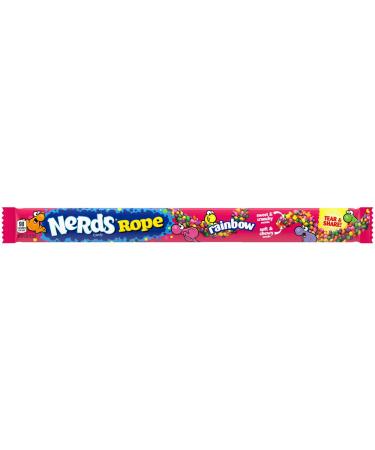 Nerds Rope Rainbow Candy 0.92 oz - 24 Count | Delicious Chewy Treat - Buy Online on GoSupps.com