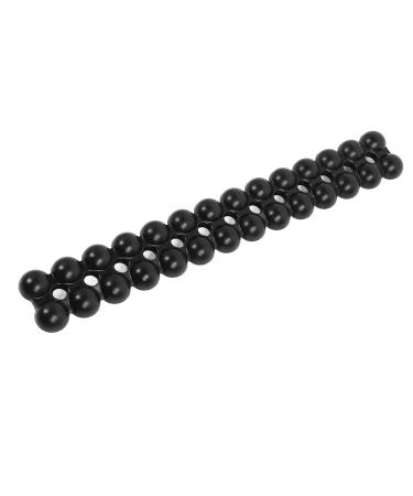 Pilates Back Stretcher Relax Device Massager Black Flexible for Caterpillar Muscle Back Braces - Buy Online on GoSupps.com
