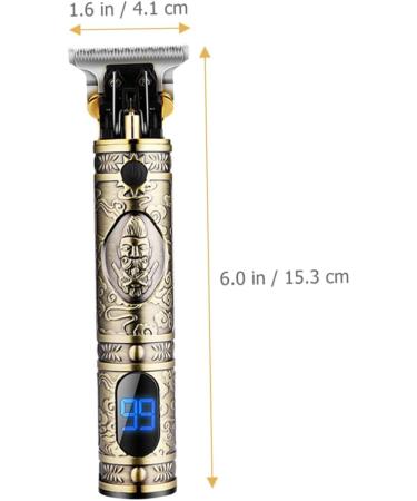 minkissy 2 Sets Mens Beard Trimmer Mustache Trimmer Clippers for Men Beard Trimmer for Men Professional Hair Clippers Hair Trimmer Cordless Clippers Stainless Steel T9 Household - Buy Online on GoSupps.com