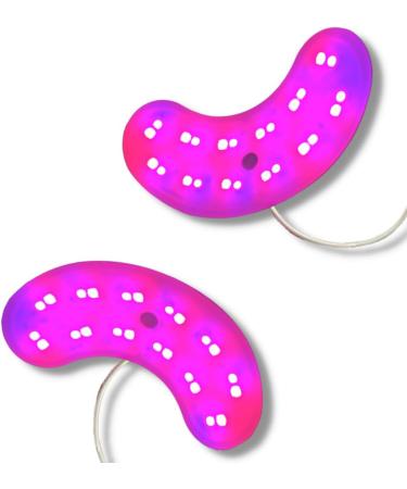 LUSTRE ClearSkin 3XPRESS Beauty Patches - Bean-shaped | Targeted area for blemish prone skin | Red & Blue light therapy beauty patches for face & body - Buy Online on GoSupps.com