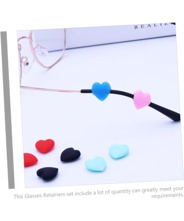 15 Pairs Glasses Ear Hooks - Eyeglass Stoppers & Silicone Cushions for Comfort | Universal Grips for Kids & Adults - 1.4x1.3cm Black - Buy Online on GoSupps.com