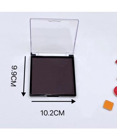 Square Magnetic Makeup Palette Case for Eyeshadow Blusher & Bronzer - Empty Cosmetic Organizer for Travel - Buy Online on GoSupps.com