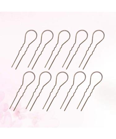 U Shape Hairpins for Women & Girls - 10 Pcs Hair DIY Craft in Ancient Bronze | International Shipping - Buy Online on GoSupps.com