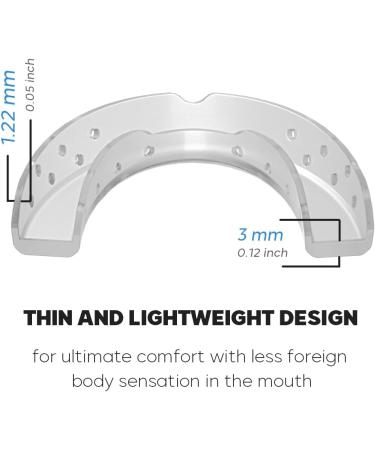  KOHEEL KOHEEL MGS Pack of 4 Professional Dental Splints for Teeth Grinding - Thin Anti-Bite Splint (4 Large) - Buy Online on GoSupps.com