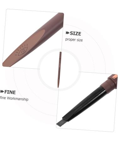 Beatifufu 2 1 Liquid Pencil Liner Eye Lasting in Waterproof Brow Long Eyebrow Eyeliner - Buy Online on GoSupps.com