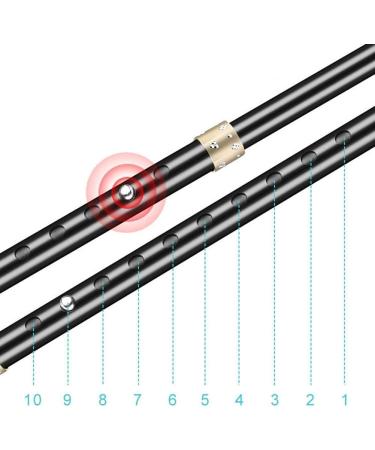 BJH Adjustable LED Walking Stick with 3 Non Slip Rubbers Walking Assisstant Device Lightweight Flexible and Durable Walking Sticks for Elderly Handicapped and Disabled Users Interesting Wine - Buy Online on GoSupps.com