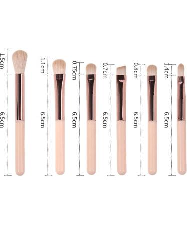 Meecaa 8 in 1 Retractable Blending Makeup Brush Set Concealer Brush Oblique Eyebrow Brush Loose Powder Brush Beauty Sponge Multifunctional Cosmetic Makeup Brushes Portable Facial Powder Eyeshadow Brushes for Travel (Pink) - Buy Online on GoSupps.com