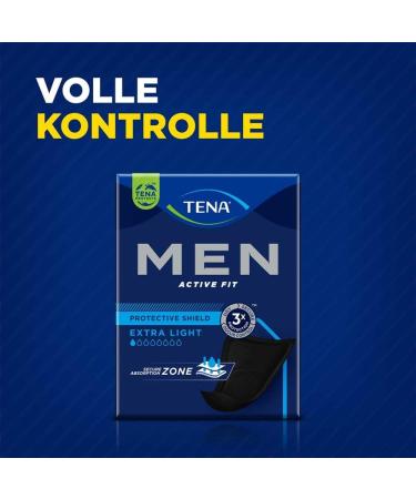 TENA MEN Active Fit Level 0 Incontinence Pads - 14 pcs | Reliable Care for Active Lifestyles | Buy Internationally - Buy Online on GoSupps.com