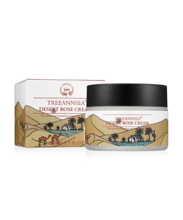 Desert Rose Cream 1.76 Fl.Oz - Daily Repair Face Moisturizer for Dry & Sensitive Skin | Acne-Prone Paraben-Free & Cruelty-Free Korean Skincare - Buy Online on GoSupps.com