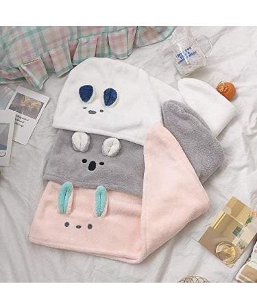 Original Magic Microfiber Hair Towel - Instant Drying Wrap for Curly Long & Thick Hair - Animal Look 24.9 x 65.2 cm - Rose Color - Buy Online on GoSupps.com