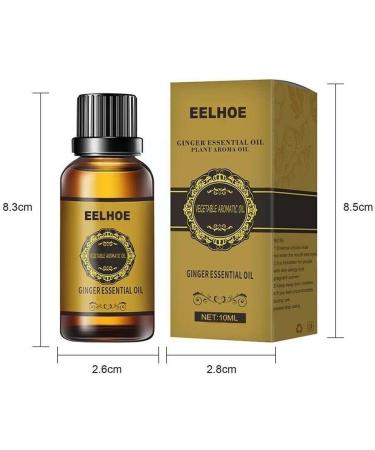 Belly Drainage Ginger Oil - Qosneoun Slimming Tummy & Aromatic Massage Oil (10ml 3 Bottles) for Lymphatic Drainage & Stress Relief - International Shipping Available - Buy Online on GoSupps.com