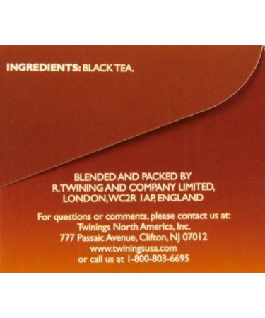 Twinings Origins Ceylon Orange Pekoe Tea 20 Tea Bags 1.41 oz (40 g) - Buy Online on GoSupps.com