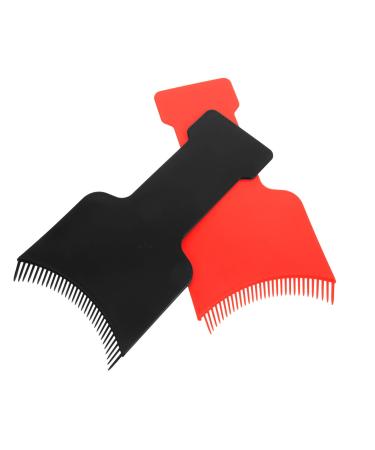ABOOFAN 2pi ces Planche M ches pour Cheveux Kit de M ches Outil de Coloration Capillaire Planche Appliquer Dents pour Cheveux Longs