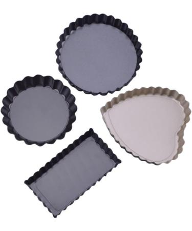 Alipis 6 Pcs Living Bottom Baking Mold Aluminum Bread Baking Pan Bread Baking Mold False Bottom Bakeware 11.5X6.2X2CMx3pcs Black 1x3pcs - Buy Online on GoSupps.com