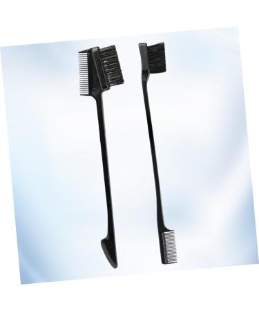 Set of 4 Makeup Eyelash Applicator Eyelash Comb Cleaning Brush Hairbrush Colleagues Eyebrow Comb Cosmetic Brush Double Makeup Brush Eyebrow Brush - Buy Online on GoSupps.com