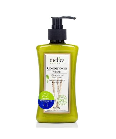 Volumetric conditioner Melica Organic with keratin and honey extract