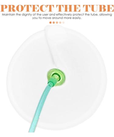 Artibetter Feeding Tube Accessories 28Pcs G Shape Absorbent Cotton Pads White - Buy Online on GoSupps.com