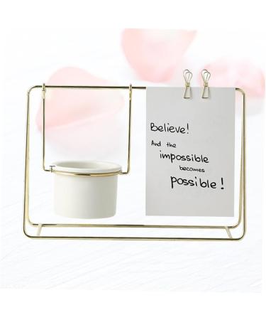 Milisten Ornament Wedding Centerpieces for Tables Greeting with Holder Decorations Office Flowerpot Household - Buy Online on GoSupps.com