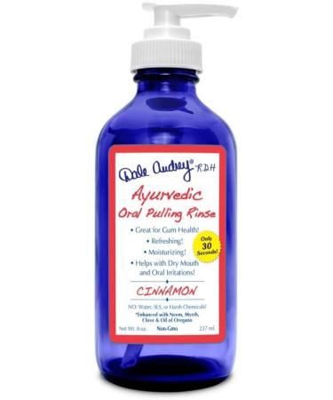 Dale Audrey Cinnamon Oil Pulling Mouthwash | Organic Oral Rinse for Teeth & Gums | Whitens Teeth, Freshens Breath | Gluten Free - 16oz - Buy Online on GoSupps.com