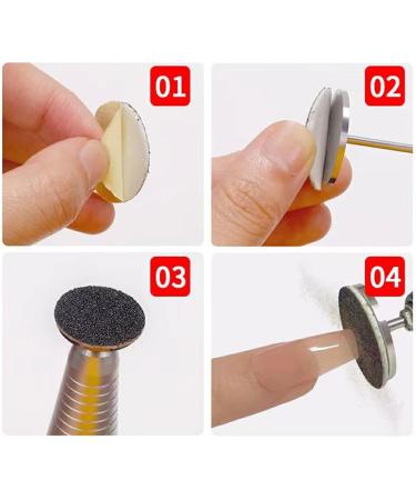 BOKIOESDE Foot File For Polishing Dead Skin Convenient And Practical 3. Usage Used For Nail Shaping ABS Pedicure Legs Accessories 25mm Style 2 - Buy Online on GoSupps.com
