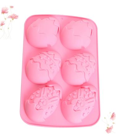 Milisten Cake Molds Silicone Cookie Stencil Silicone Gummy Molds DIY Soap Mold Cookie Molds Ice Cube Mold Candy Craft Mold Egg Candy Mold Baking Tool Supplies Pink Eggs Chocolate - Buy Online on GoSupps.com