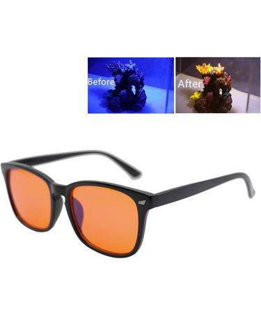 LERNEW Blue Light Blocking Glasses - Matte Black Frame - Amber Lenses - Buy Online on GoSupps.com