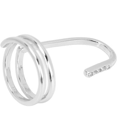 TARSHYRY Fingernail Ring Decorative Nail Ring Fashion Fingertip Jewelry Nail Art Ring Ladies Wearing Nail Accessories(3050 Platinum) - Buy Online on GoSupps.com