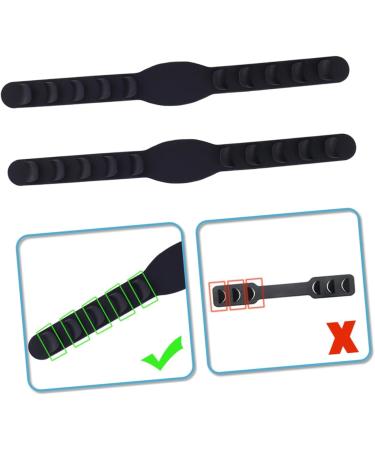 Gleavi 15PC Mask Rack Hooks | Ear Mask Holders & Adjustment Belt for Kids | Protective Mask Organizer - Buy Online on GoSupps.com