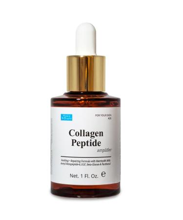 Forest of the Borges s Collagen Peptide Serum Matrixyl 3000 Argireline EGF Lightweight Daily Face Serum Fragrance-Free Vegan (1.0 fl. oz.)