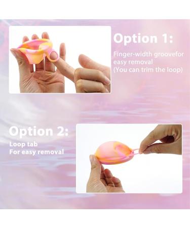 Buy MineUp Menstrual Disc Set 2 Silicone Discs for Sports & Swimming | Soft Tampon Alternative in S+L Colors - Buy Online on GoSupps.com