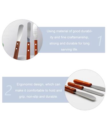 HEALLILY Plaster Alignment Spatula Set - 3pcs Mixing & Modeling Lab Restorative Instruments for Precision in Dental & Craft Projects - Buy Internationally - Buy Online on GoSupps.com
