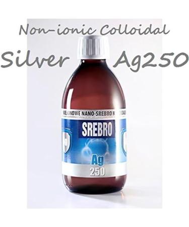 900ml Non-Ionic Colloidal Silver Nano Ag250 25ppm in Pharmace Glass Bottle - PROAKTIV - Buy Online on GoSupps.com