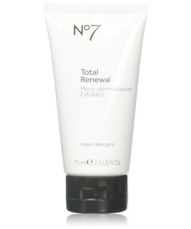Boots No7 Total Renewal Micro-Dermabrasion Exfoliator 2.5 Fl. Oz(75 ml) by Boots