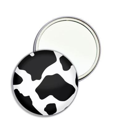 Cow Pattern - 55mm Round Compact Mirror
