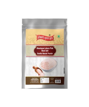 Okhli Musal Brand Classic Rock Salt Powder | Himalyan Pink Rock Salt Powder | 100% Pure Pink Salt with Natural Trace Minerals | Sendha Sandha Saindhav Sindhav Namak Lavana Loon-400GM*1Pack