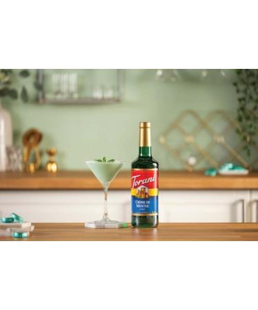 Torani Cr me de Menthe Flavour Syrup 750ml bottle 2 Pack green - Buy Online on GoSupps.com