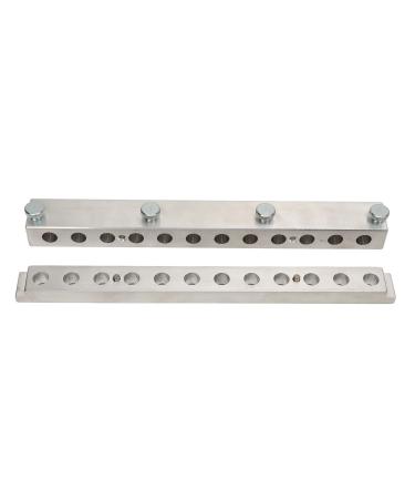 DIY Lipstick Mold 12.1mm Beak Type Aluminum 12 Holes Lip Balm Mould Cosmetic Tool for Lipstick Making