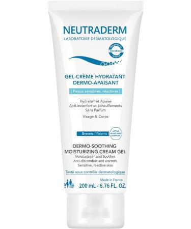 Neutraderm Moisturizing Dermo-Soothing Gel Cream for Sensitive Skin - 200 ml - 6.76 FL.OZ.