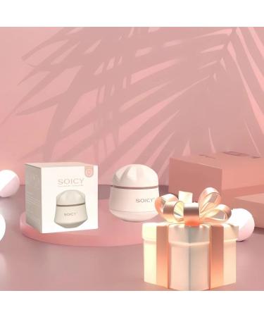 Buy Stainless Steel Facial Roller - 360 Ice Massage Tool for Eye & Face - Pink | Best Skin Care Solution | International Shipping - Buy Online on GoSupps.com