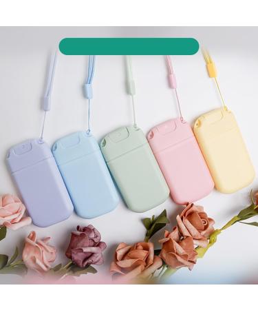 5PCS 30ml Card Spray Bottle Set | Moisturizing Fragrance & Hand Sanitizer Spray Cases - Travel-Friendly Spray Bottles for Perfume & More - Buy Online on GoSupps.com