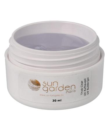 Sun Garden Nails UV Builder Gel 30ml + 3 pcs Brush Set | Thick Clear UV Gel Nail Kit for Professional Results - Buy Online on GoSupps.com
