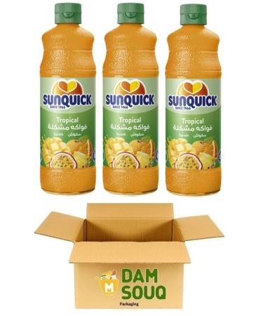 Damsouq Multipack Sunquick Tropical Syrup (3x 700ML)